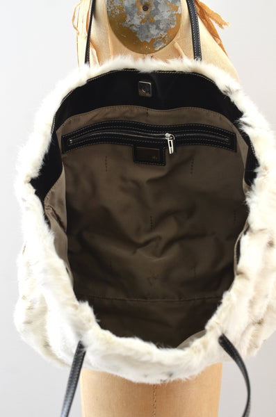 Fendi Selleria Fur Tote