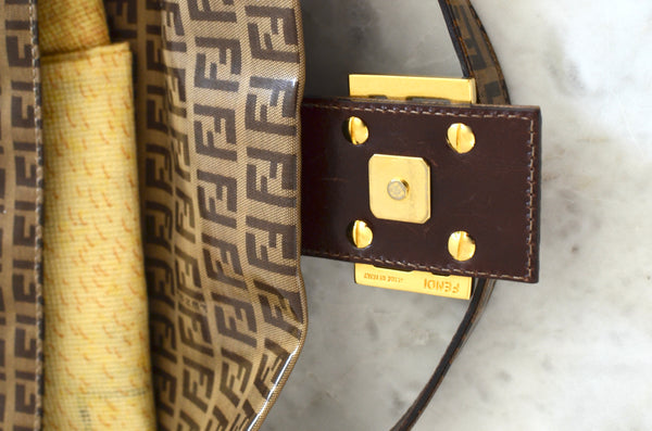 Fendi Baguette Tobacco Zucchino Bag