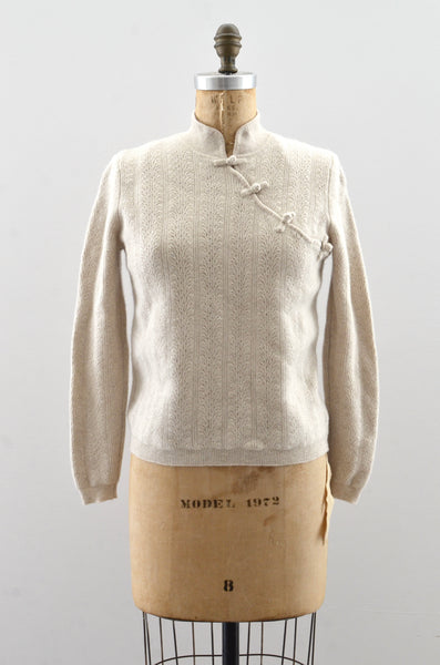 Vintage Qipao Sweater