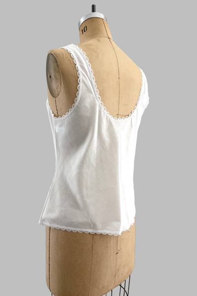 White Cotton Camisole