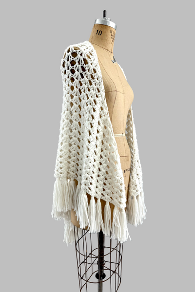 Vintage Crochet Shawl