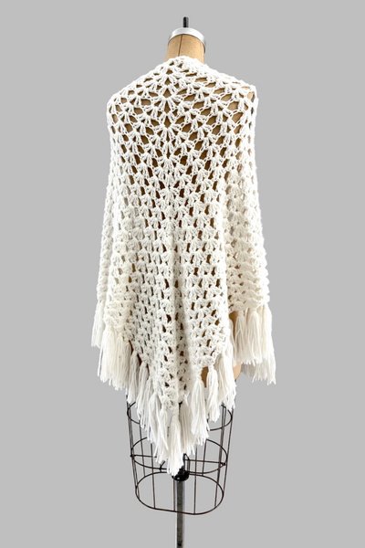 Vintage Crochet Shawl
