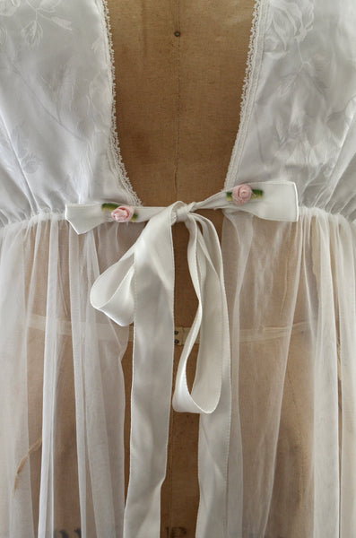 Vintage Puff Sleeve Nightgown