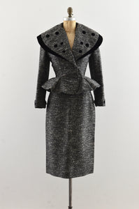 Vintage 1950's Lilli Ann Fleck Suit