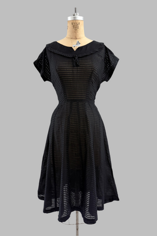 Vintage 1950s Sheer Dress