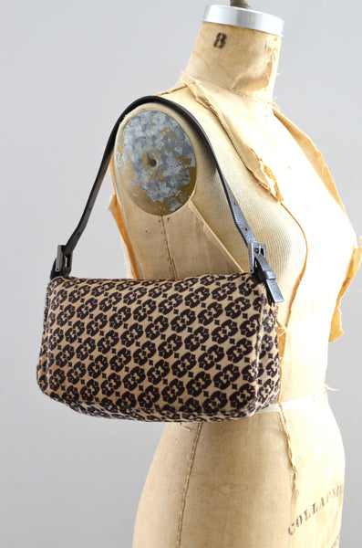 Fendi Printed Baguette