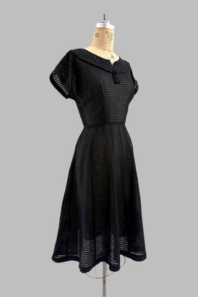 Vintage 1950s Sheer Dress