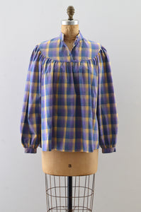 Vintage 1970s Plaid Shirt