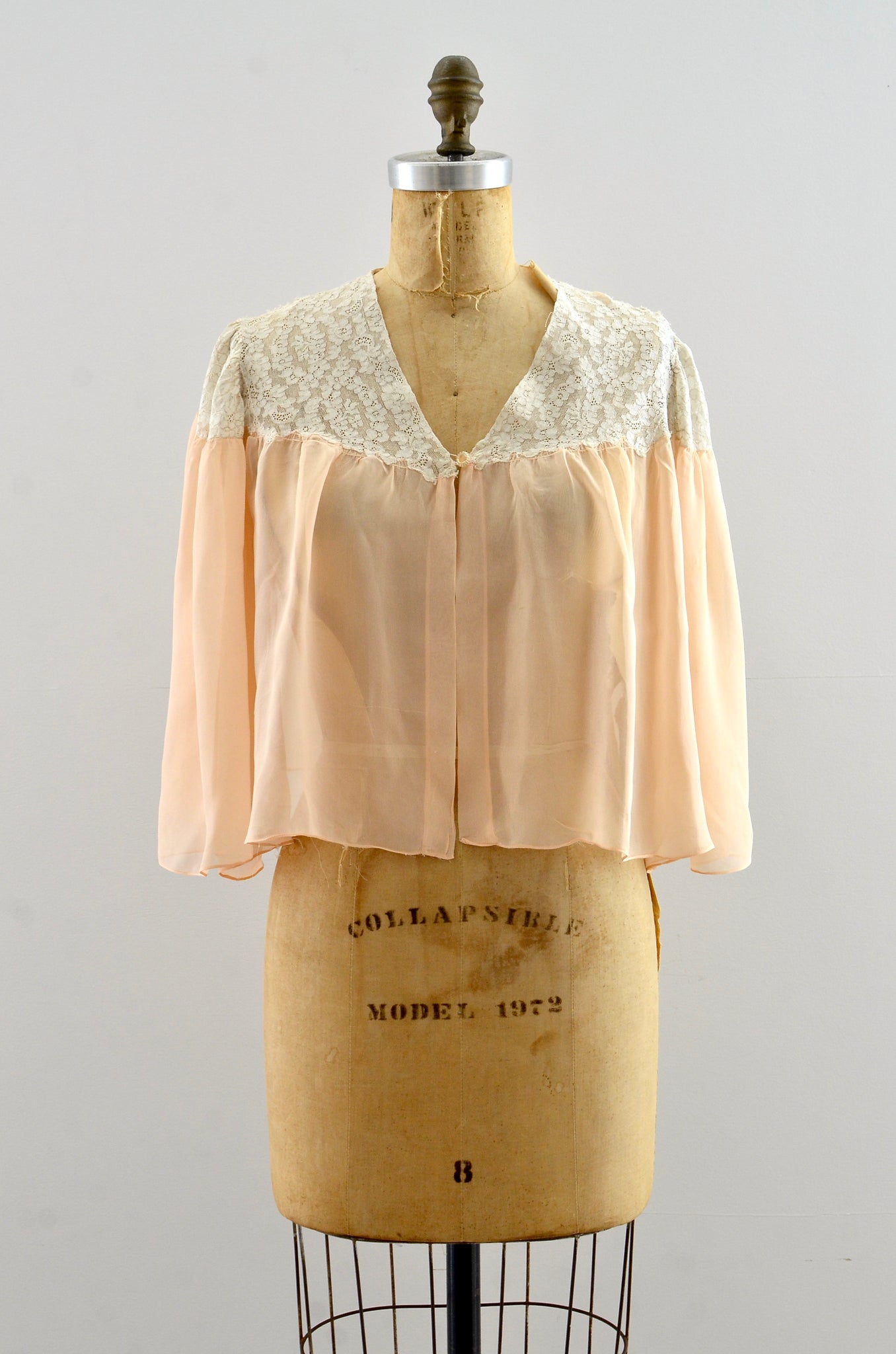 Vintage 1940's Chiffon Jacket