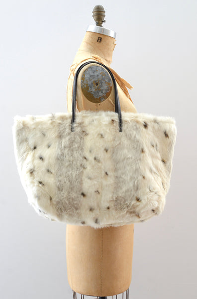 Fendi Selleria Fur Tote