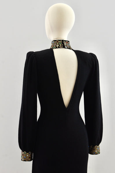Vintage Bejeweled St. John Party Dress