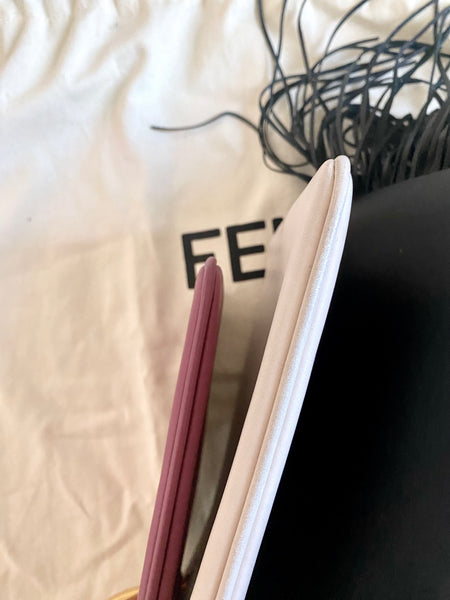 Rare Fendi Triplette Pouch w/ Fringe