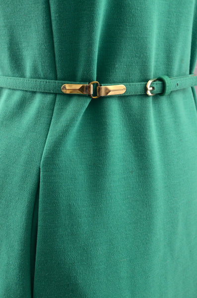 Vintage 1960s Green Dress