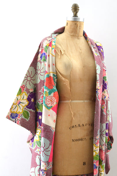 Shiawase Silk Haori  Kimono