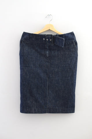 Alberta Ferretti Denim Skirt