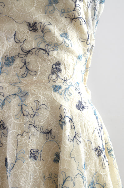 Vintage 1950s Halter Dress