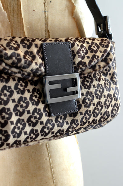 Fendi Printed Baguette