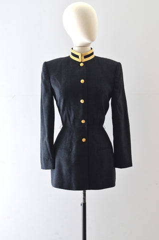 Vintage Gold Trim Jacket