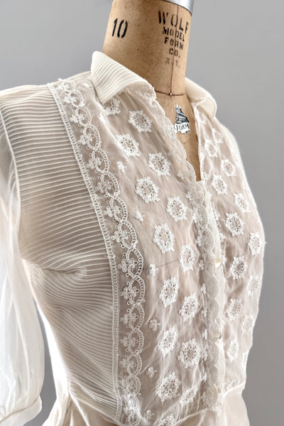 Vintage 1950s Sheer Top