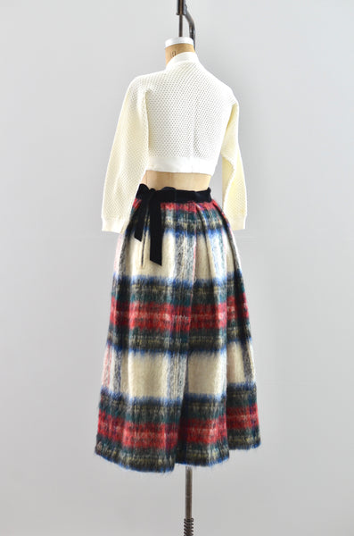 Vintage 1970s Mohair Skirt