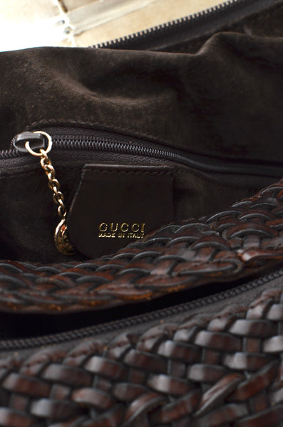 Gucci Intrecciato Hobo Bag
