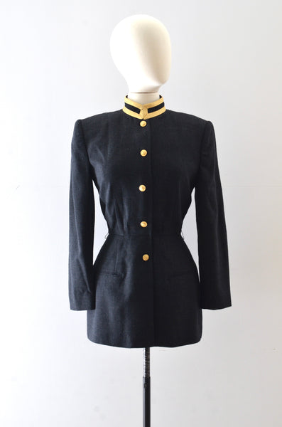 Vintage Gold Trim Jacket