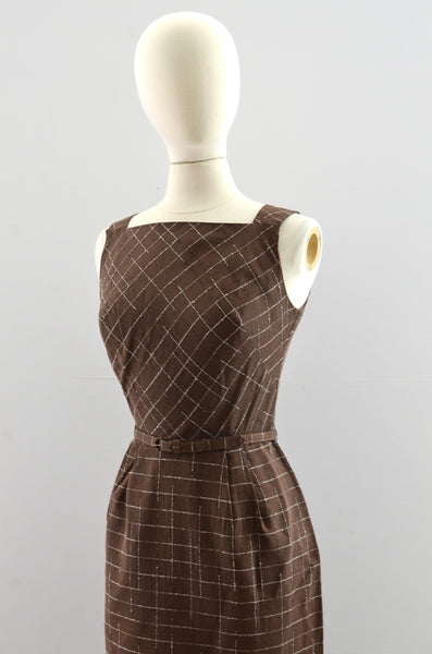 1950's Wild Stitch Wiggle Dress