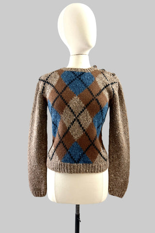 Calvin Klein Argyle Sweater