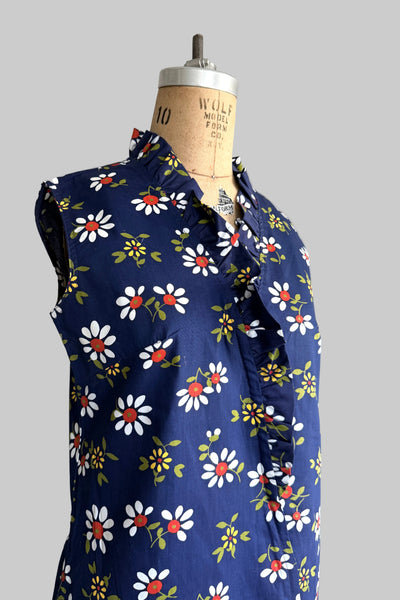 Vintage 1960s Surplice Shift Dress