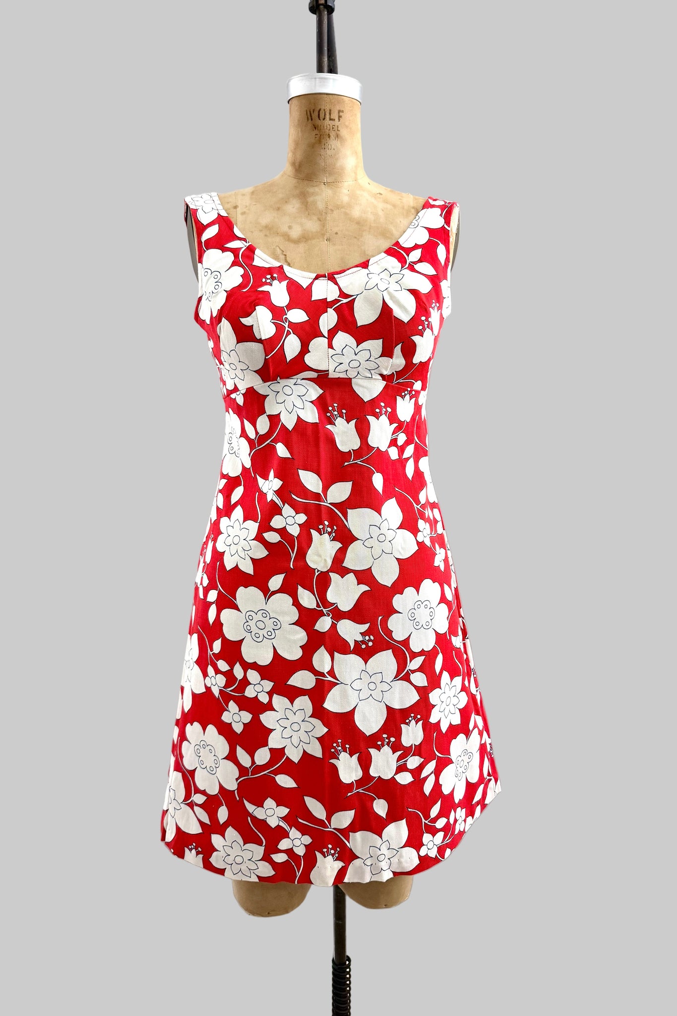 Vintage Red Sundress