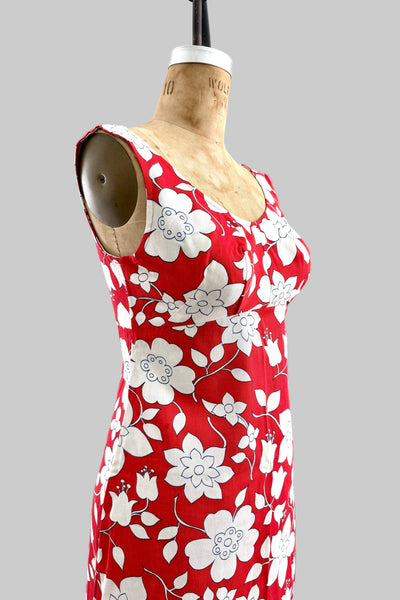 Vintage Red Sundress
