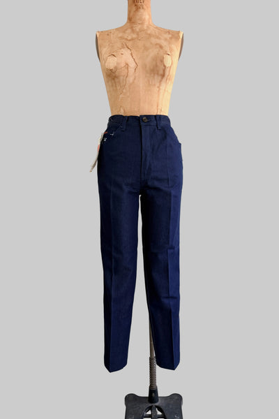 Vintage 90s Filippo Totti Dark Blue Skinny Jeans