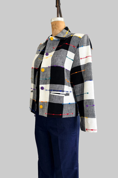 Vintage Plaid Jacket