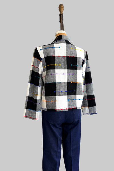 Vintage Plaid Jacket