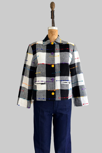 Vintage Plaid Jacket