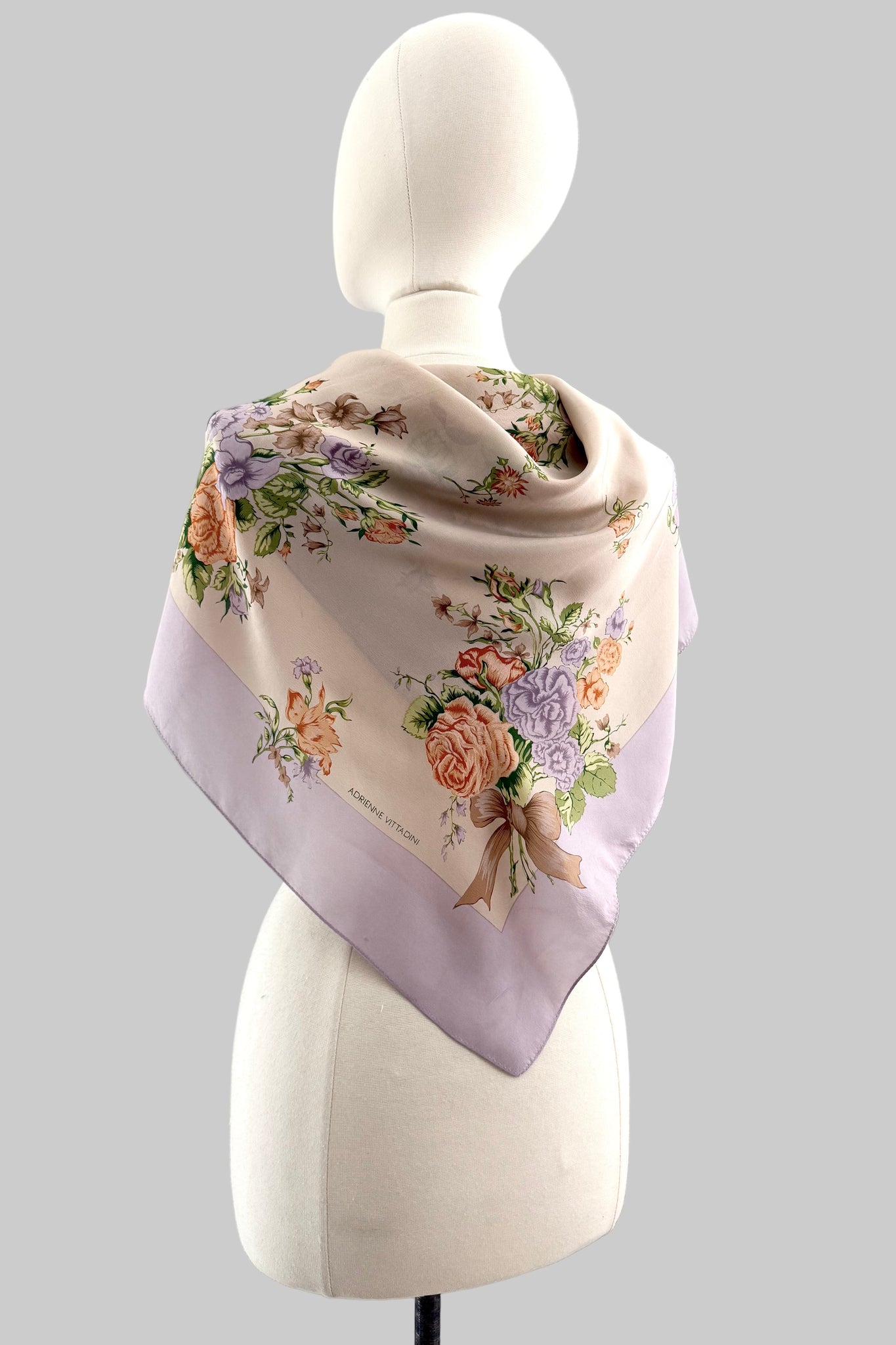 Late Bloom Silk Scarf