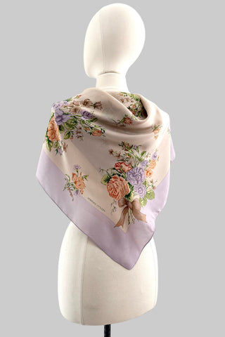 Late Bloom Silk Scarf