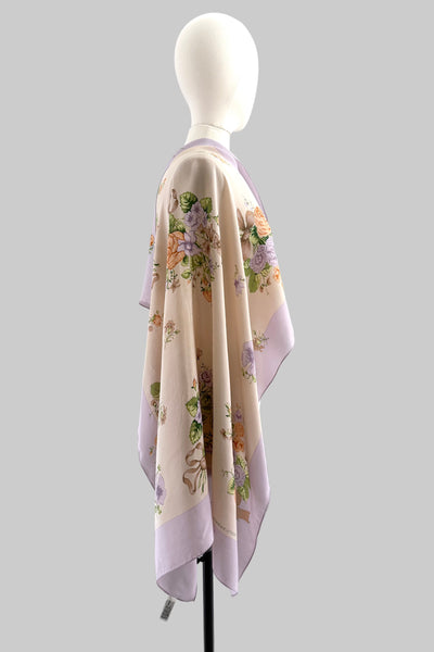 Late Bloom Silk Scarf