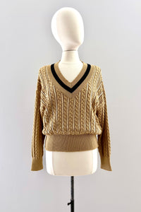 ESCADA Gold Sweater