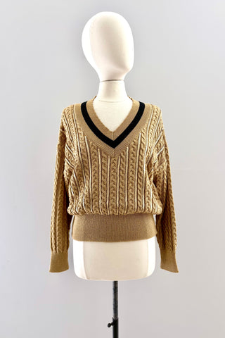 ESCADA Gold Sweater
