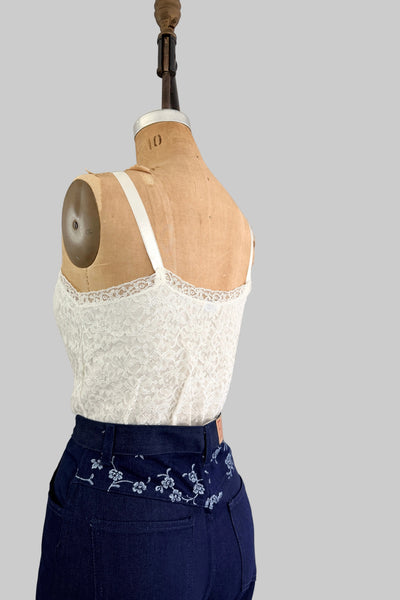 Vintage 1950s Lace Camisole