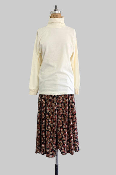 Vintage High Neck Top