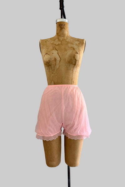 Vintage 1950s Pink Lingerie Shorts