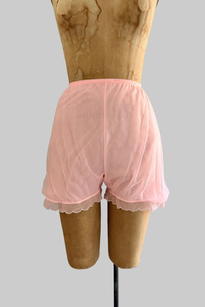 Vintage 1950s Pink Lingerie Shorts