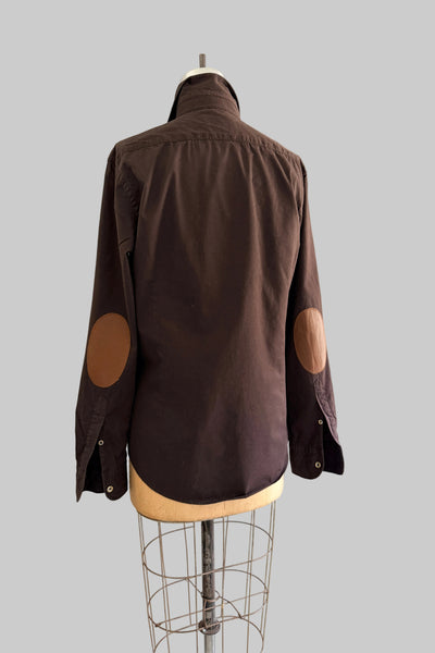 Massimo Dutti Elbow Patch Shirt