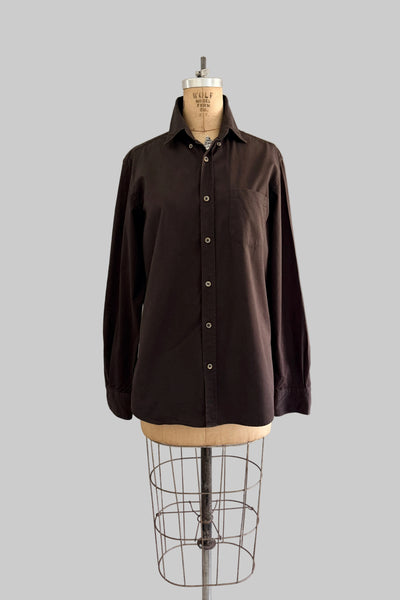 Massimo Dutti Elbow Patch Shirt
