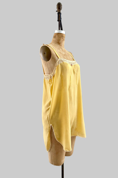 1920s Silk Teddy Romper