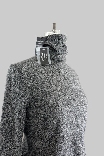 Salt & Pepper Cashmere Sweater
