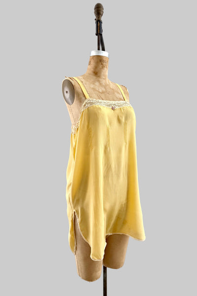 1920s Silk Teddy Romper