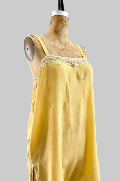 1920s Silk Teddy Romper